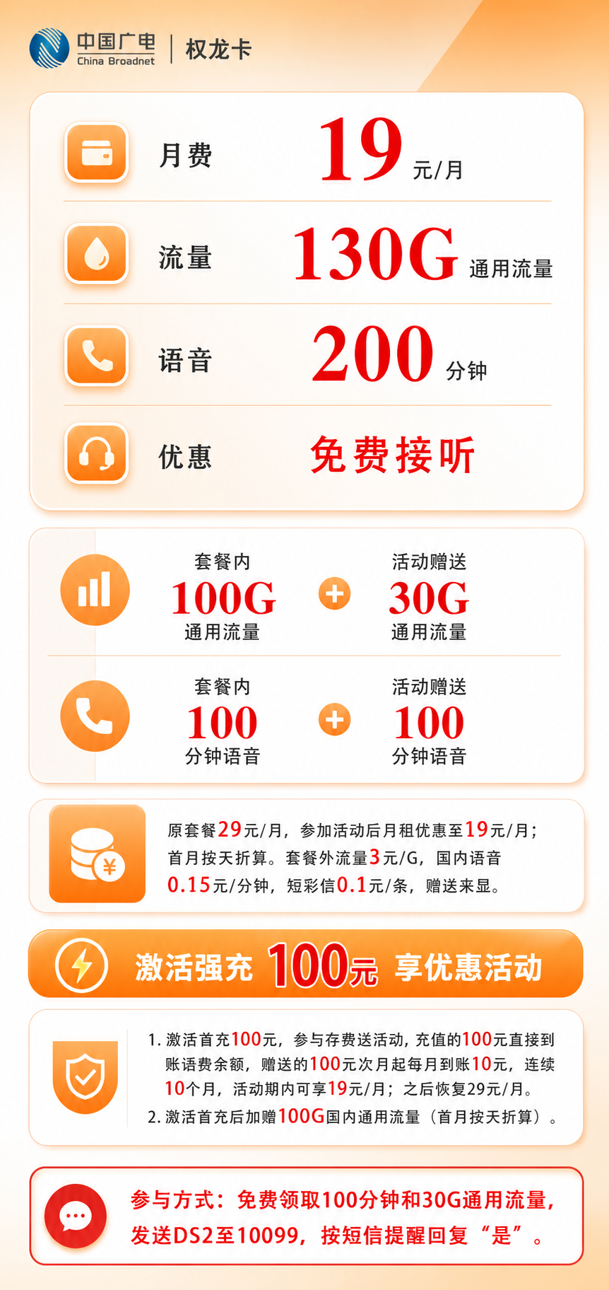 广电权龙卡【仅发吉林】详情