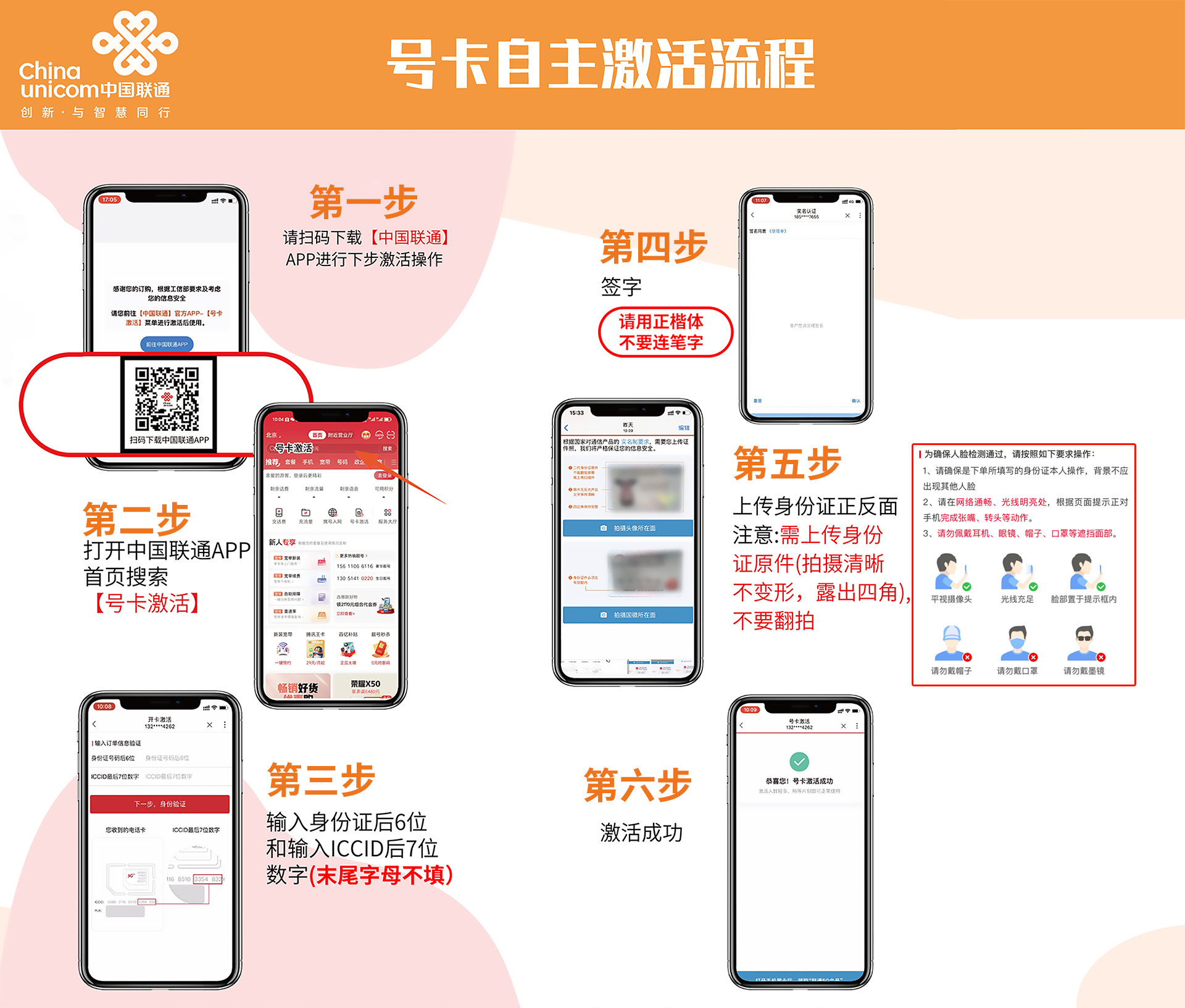 联通联芯卡D【仅发湖南】详情